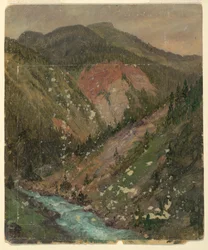 Alpenlandschaft (Bayern oder Schweiz)